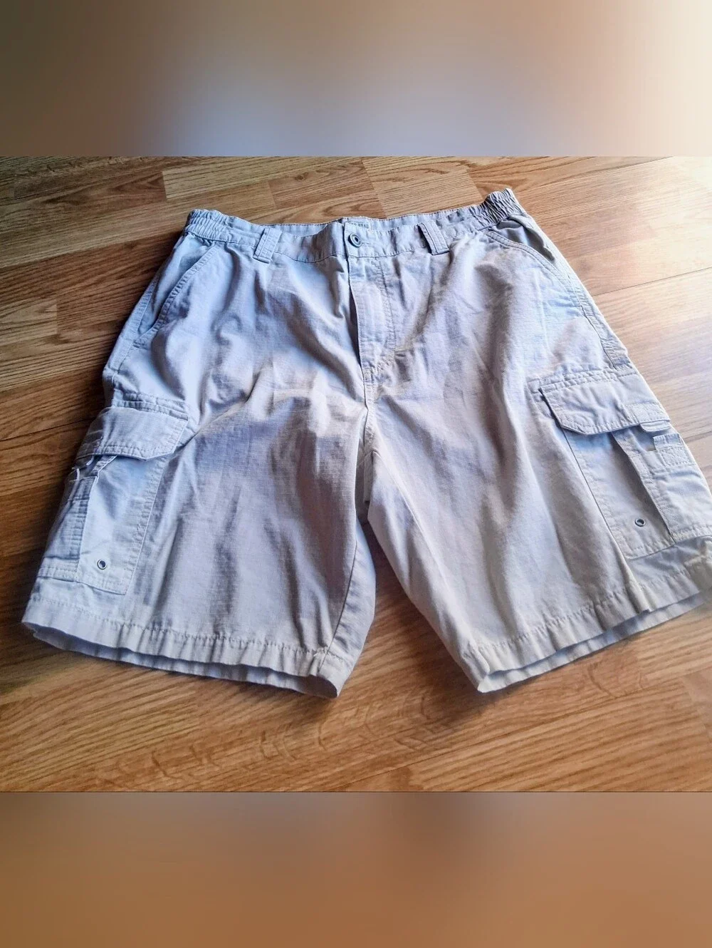 Red Head Mens Khaki Cargo Shorts, Gently Used Sz 36